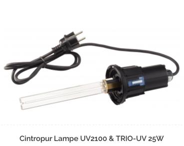 Lampe für UV 2100 & TRIO-UV 25W